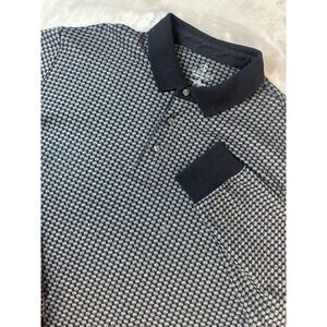 Lands End Polo Mens XL Traditional Fit Long Sleeve Shirt 100% Supima Cotton Peru